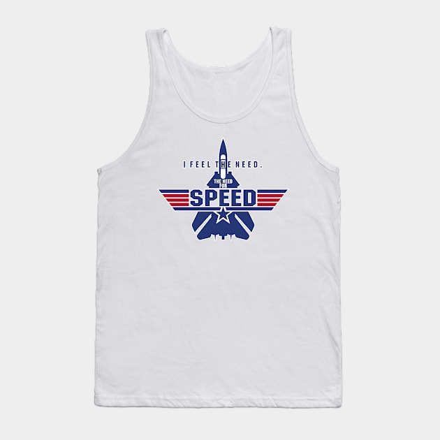 THE NEED FOR SPEED Tank Top by YourLuckyTee